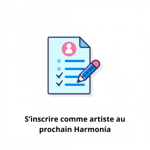 Symbole s'inscrire comme artiste